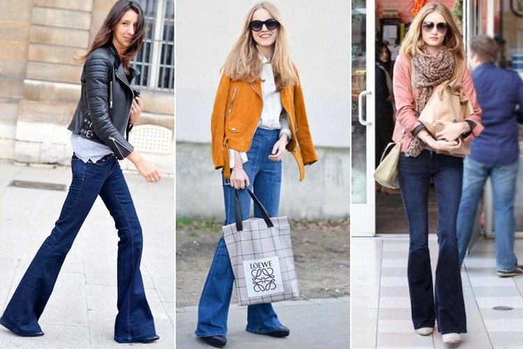 Ways To Wear Flared Jeans