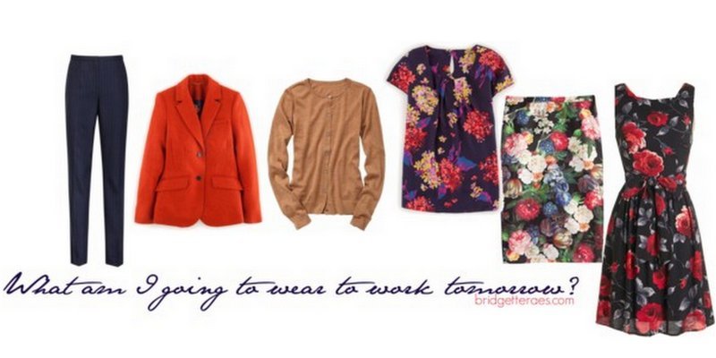How to Wear Fall Florals to Work - Bridgette Raes Style Expert