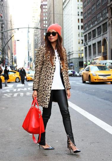 15 Wild and Hot Ways to Wear Leopard Print Coats | Hairstyles, Nail