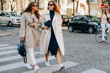 Outfit Ideas: How to Wear Sneakers to Work - Savoir Flair