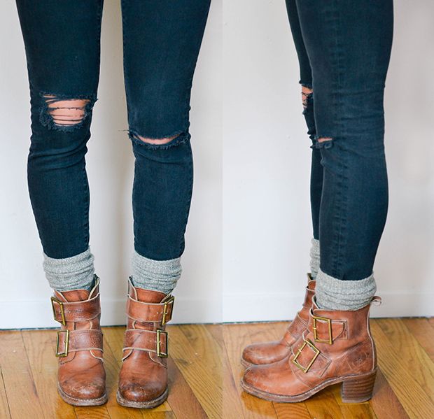 3 Ways to Wear Socks with Booties