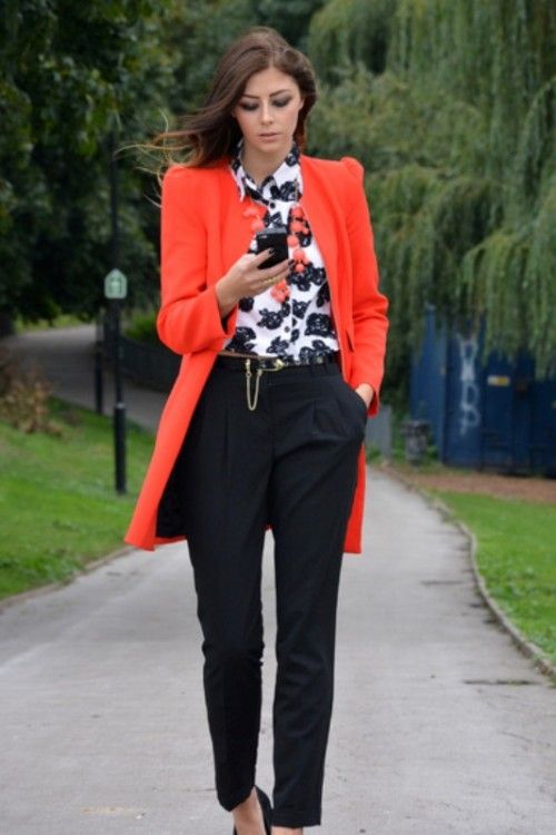 20 Stylish Picks To Inspire You To Wear Orange At Work | Styleoholic