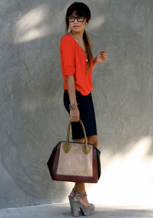 20 Stylish Picks To Inspire You To Wear Orange At Work - Styleoholic