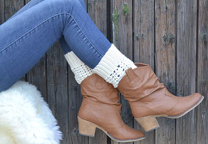 Amazon.com: Fall and winter accessories - Crochet Womens cozy Boot