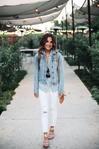 What to Wear with White Jeans? 18 Outfit Ideas to Show You!