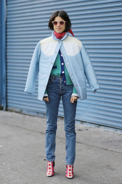 Leandra Medine in a layered winter look | Wear. | Pinterest | Style