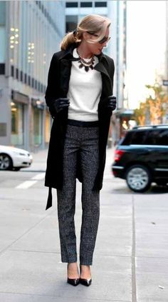167 Best Work Outfits for Winter images | Winter fashion, Woman