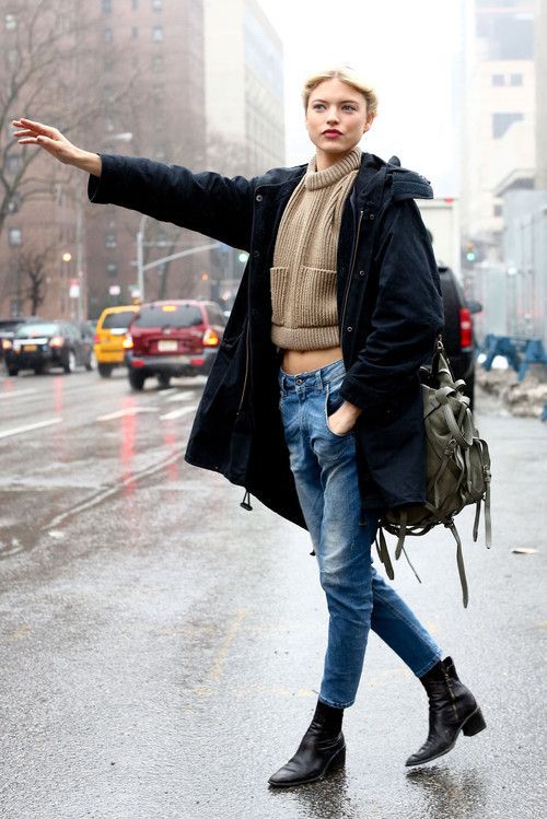 How to Wear Cropped Jeans (Without Freezing Your Ass Off