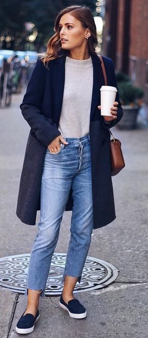 Winter Outfits With Crop Jeans