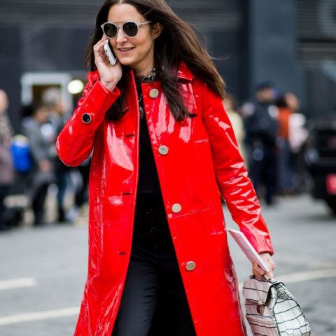 21 Winter Outfits With Patent Leather Coats - Styleoholic