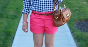 21 Women Outfits With Hot Pink Shorts - Styleoholic