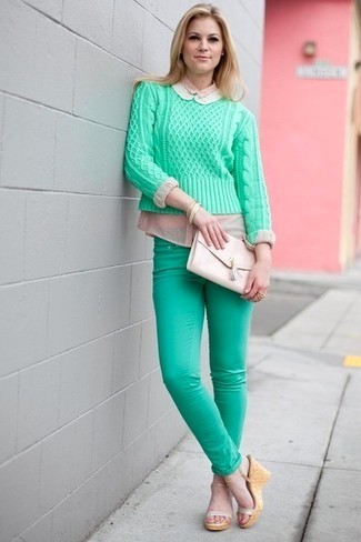 How to Wear Mint Pants For Women (72 looks & outfits) | Women's
