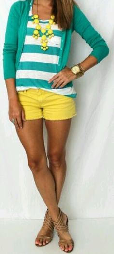 46 Best Shorts images | Yellow shorts, Yellow shorts outfit, Yellow