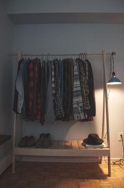 ten zero nine: DIY Wooden Clothes Rack | Bedroom Inspiration | Diy