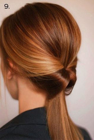 Ponytail long hair hairstyle, office hair hairstyle #office #hair