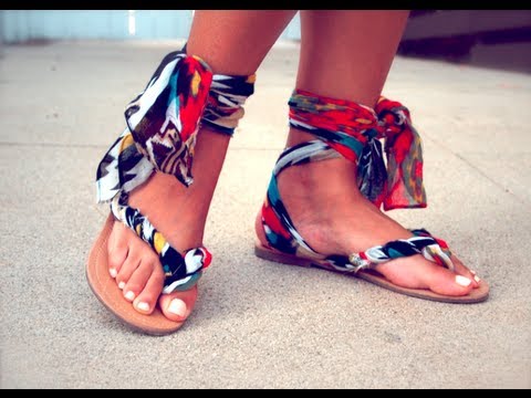 Quickie How-to Gladiator Sandals - YouTube