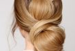 Sophisticated DIY Wrapped Low Bun Hair Updo - Styleoholic
