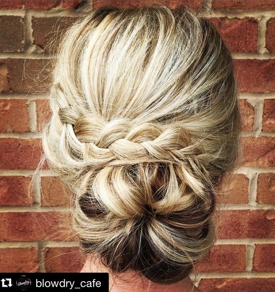 27 Trendy Updos for Medium Length Hair: Updo Hairstyle Ideas for 2019