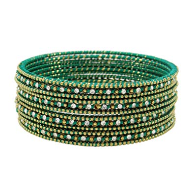 Amazon.com: Banithani Thread Wrapped Bracelet Indian Fashion Jewelry