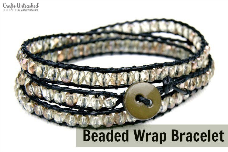 DIY Wrap Bracelet Tutorial - Crafts Unleashed