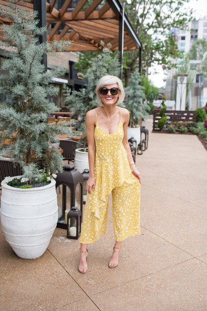 21 Yellow Romper And Jumpsuit Outfits To Try - Styleoholic